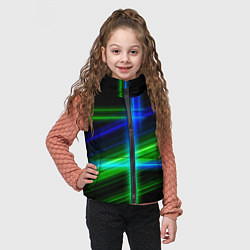 Детский жилет Color blue black green, цвет: 3D-черный — фото 2