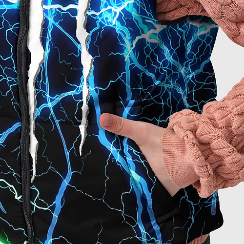 Детский жилет Monster energy electro / 3D-Черный – фото 5
