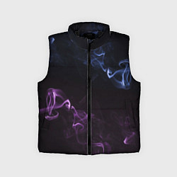 Детский жилет Color black blue pink, цвет: 3D-черный