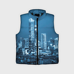 Детский жилет City, цвет: 3D-черный