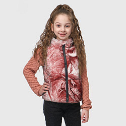 Детский жилет Черепа лошадей - эскиз, цвет: 3D-черный — фото 2