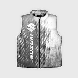 Детский жилет Suzuki - grey gradient по-вертикали, цвет: 3D-черный