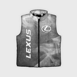 Детский жилет Lexus - grey gradient вертикально