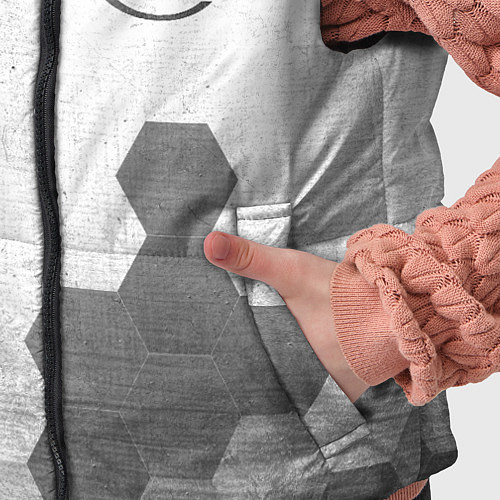 Детский жилет Lexus - white gradient вертикально / 3D-Черный – фото 5