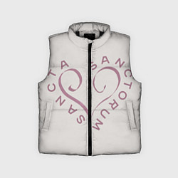 Детский жилет Святая святых, цвет: 3D-черный