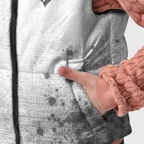 Детский жилет Warframe - white gradient вертикально / 3D-Черный – фото 5