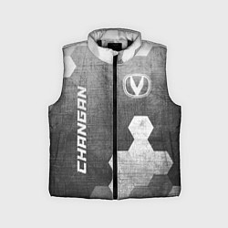 Детский жилет Changan - grey gradient вертикально, цвет: 3D-черный