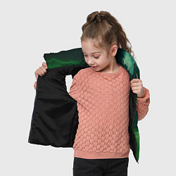 Детский жилет Зелёный гром, цвет: 3D-черный — фото 2