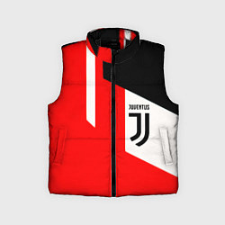 Детский жилет Juventus sport geometry, цвет: 3D-черный