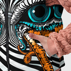 Детский жилет Глаз и щупальца, цвет: 3D-черный — фото 2