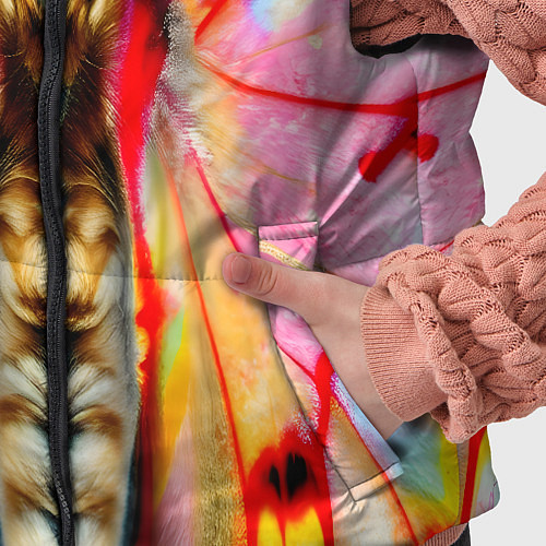 Детский жилет Разворот бабочки / 3D-Черный – фото 5