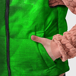 Детский жилет Hitman - green gradient по-вертикали, цвет: 3D-черный — фото 2
