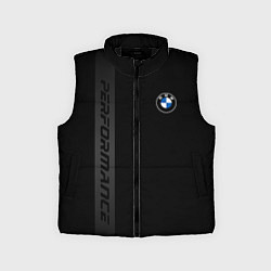 Детский жилет BMW - перфоманс монохром, цвет: 3D-черный