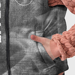 Детский жилет Mass Effect - grey gradient вертикально, цвет: 3D-черный — фото 2