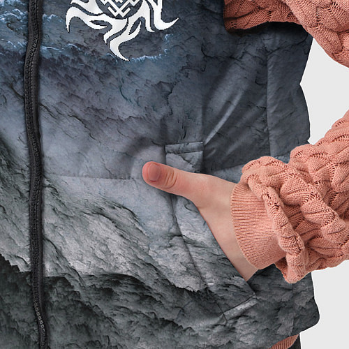 Детский жилет Символика Белобога - оберег / 3D-Черный – фото 5