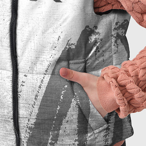 Детский жилет Exeed - white gradient вертикально / 3D-Черный – фото 5