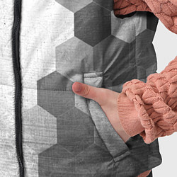 Детский жилет Sally Face - white gradient по-вертикали, цвет: 3D-черный — фото 2