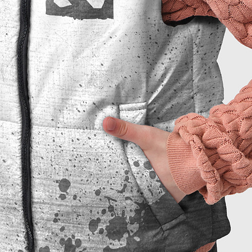 Детский жилет Dota - white gradient вертикально / 3D-Черный – фото 5