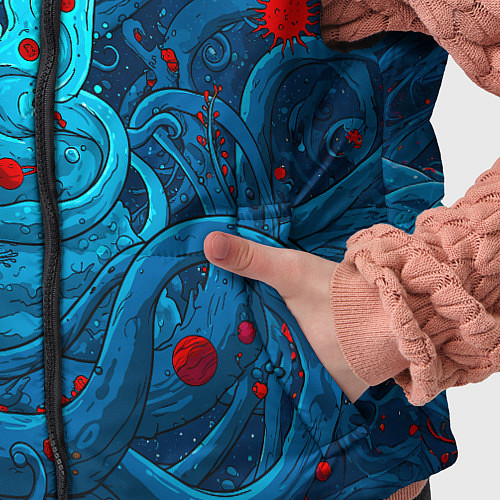 Детский жилет Контакт с хаосом / 3D-Черный – фото 5