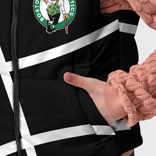 Детский жилет Boston Celtics black / 3D-Черный – фото 5