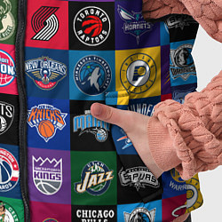 Детский жилет Команды НБА разноцветные, цвет: 3D-черный — фото 2