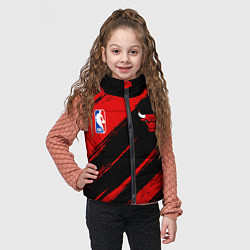 Детский жилет Chicago Bulls team NBA, цвет: 3D-черный — фото 2