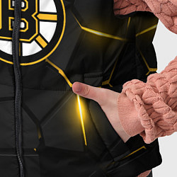 Детский жилет Бостон Брюинз - плиты с подсветкой, цвет: 3D-черный — фото 2