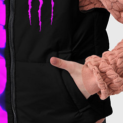 Детский жилет Monster energy neon camo, цвет: 3D-черный — фото 2