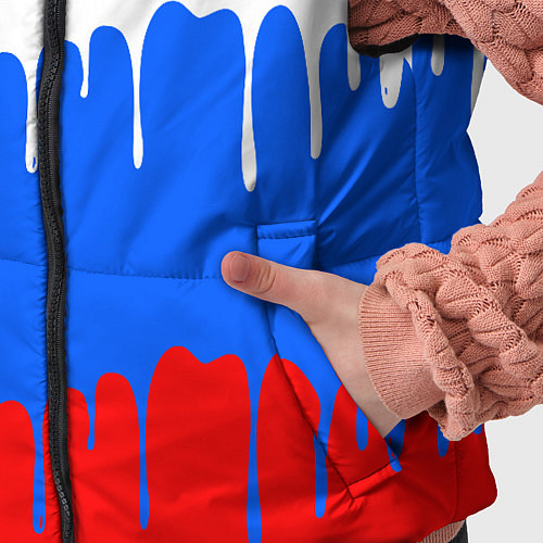 Детский жилет Патриот - флаг / 3D-Черный – фото 5