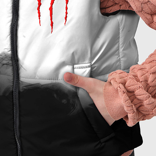 Детский жилет Monster energy splash smoke / 3D-Черный – фото 5