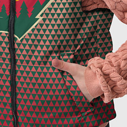 Детский жилет Миннесота Уайлд - геометрический градиент, цвет: 3D-черный — фото 2