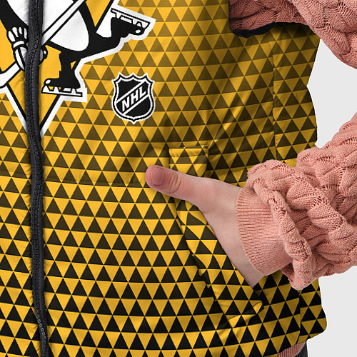 Детский жилет Питтсбург Пингвинз - черный и желтый / 3D-Черный – фото 5