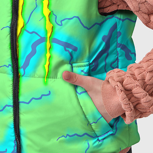 Детский жилет Monster energy storm electrix / 3D-Черный – фото 5