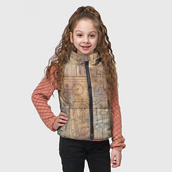 Детский жилет Стимпанк элементы, цвет: 3D-черный — фото 2