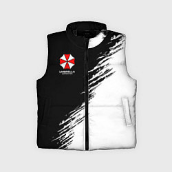 Детский жилет Umbrella Corp - black and white