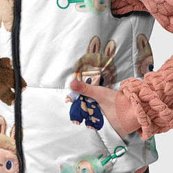 Детский жилет Много игрушек лабубу, цвет: 3D-красный — фото 2