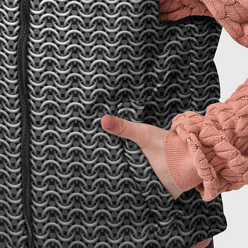 Детский жилет Стальная кольчуга воинов / 3D-Черный – фото 5