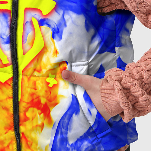 Детский жилет Doom битва огня / 3D-Черный – фото 5