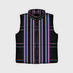 Детский жилет Neon red blue black