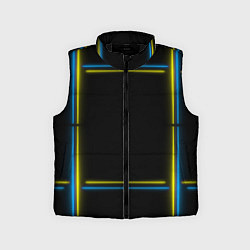 Детский жилет Neon yellow blue