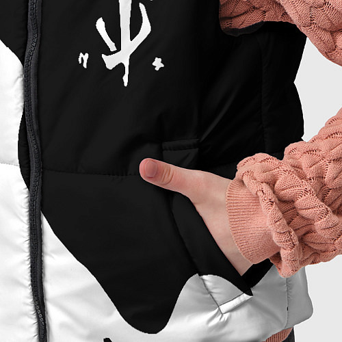 Детский жилет Doom отпечатки демона / 3D-Черный – фото 5