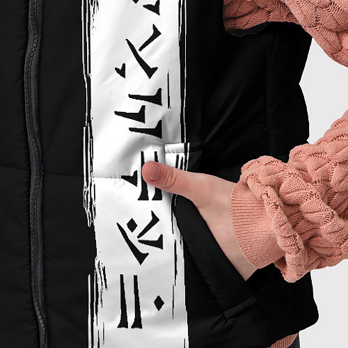 Детский жилет Doom символы марса / 3D-Черный – фото 5