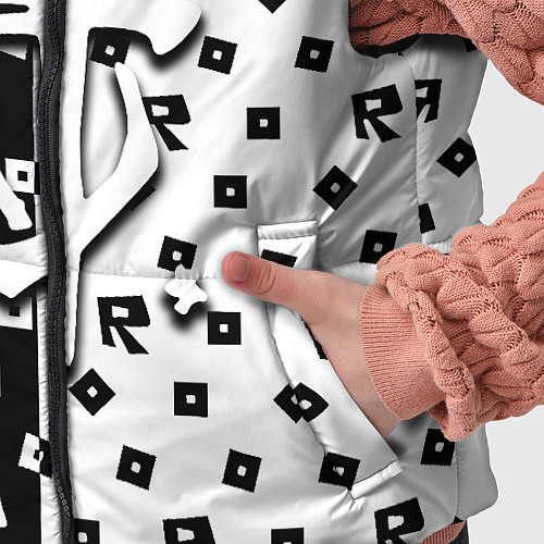 Детский жилет Doom x roblox pattern / 3D-Черный – фото 5