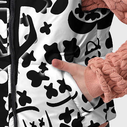 Детский жилет Doom x Marshmello pattern / 3D-Черный – фото 5