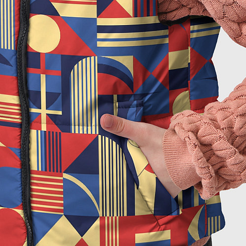 Детский жилет Геометрический карнавал / 3D-Черный – фото 5