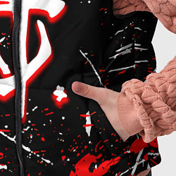 Детский жилет Doom краски штрихи, цвет: 3D-черный — фото 2