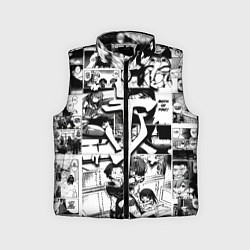 Детский жилет Doom anime black, цвет: 3D-черный