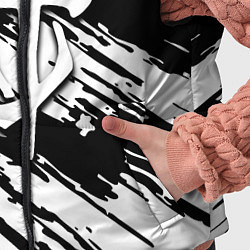 Детский жилет Doom краски полосы, цвет: 3D-черный — фото 2