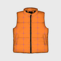Детский жилет Color orange stripe