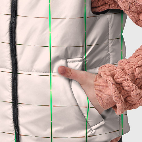 Детский жилет Color white stripes / 3D-Черный – фото 5